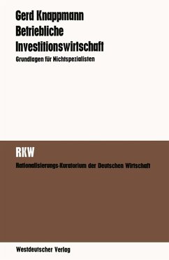 Cover Betriebliche Investitionswirtschaft (eBook, PDF)