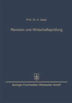 Revision und Wirtschaftsprüfung (eBook, PDF) - Isaac, Alfred