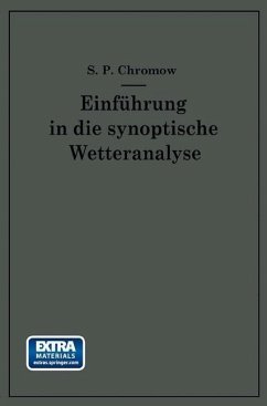 Einführung in die synoptische Wetteranalyse (eBook, PDF) - Chromow, S. P.