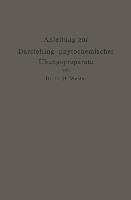 Anleitung zur Darstellung phytochemischer Übungspräparate (eBook, PDF) - Wester, Dirk Hendrik