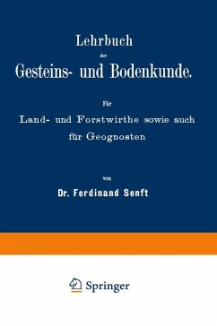 Lehrbuch der Gesteins- und Bodenkunde (eBook, PDF) - Senft, Na