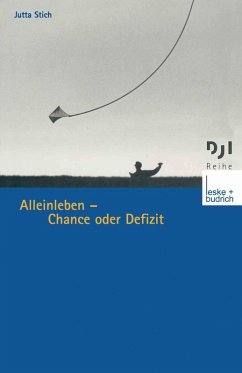 Alleinleben - Chance oder Defizit (eBook, PDF) - Stich, Jutta