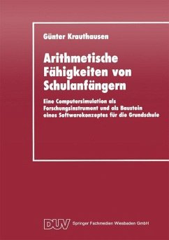 Cover Arithmetische Fähigkeiten von Schulanfängern (eBook, PDF)