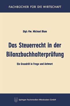 Cover Das Steuerrecht in der Bilanzbuchhalterprüfung (eBook, PDF)