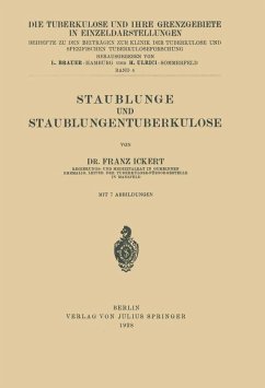 Cover Staublunge und Staublungentuberkulose (eBook, PDF)