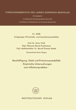 Beschäftigung, Geld und Preisniveaustabilität (eBook, PDF) - Woll, Artur