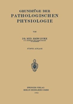 Cover Grundzüge der Pathologischen Physiologie (eBook, PDF)