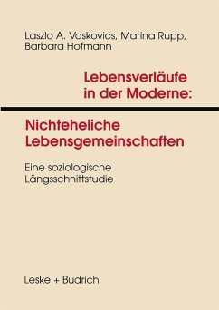 Cover Lebensverläufe in der Moderne 1 Nichteheliche Lebensgemeinschaften (eBook, PDF)