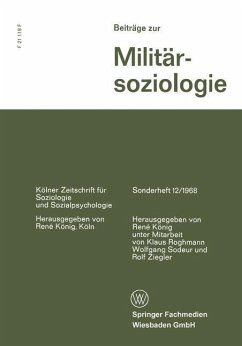 Cover Beiträge zur Militärsoziologie (eBook, PDF)