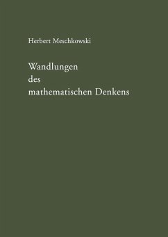 Wandlungen des mathematischen Denkens (eBook, PDF) - Meschkowski, Herbert