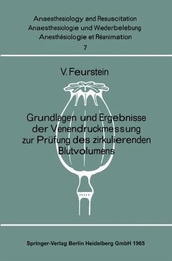 Grundlagen und Ergebnisse der Venendruckmessung zur Prüfung des zirkulierenden Blutvolumens (eBook, PDF) - Feurstein, Volkmar