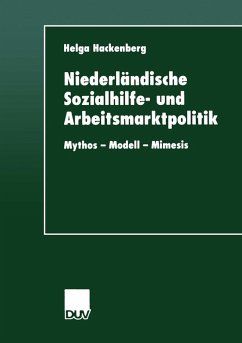 Niederländische Sozialhilfe- und Arbeitsmarktpolitik (eBook, PDF) - Hackenberg, Helga