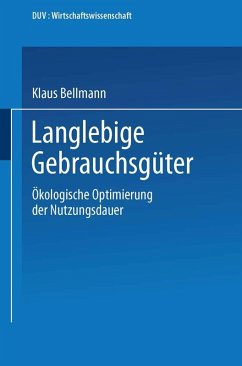 Langlebige Gebrauchsgüter (eBook, PDF) - Bellmann, Klaus