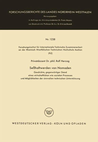 Seßhaftwerden von Nomaden (eBook, PDF) Seßhaftwerden von Nomaden (eBook, PDF)