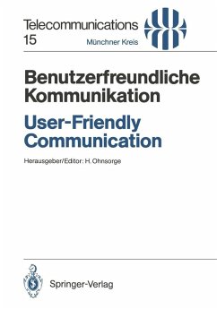 Cover Benutzerfreundliche Kommunikation / User-Friendly Communication (eBook, PDF)