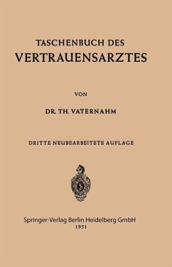 Cover Taschenbuch des Vertrauensarztes (eBook, PDF)