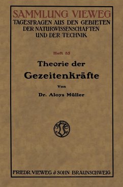 Cover Theorie der Gezeitenkräfte (eBook, PDF)