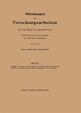 Mittteilungen über Forschungsarbeiten auf dem Gebiete des Ingenieurwesens (eBook, PDF)