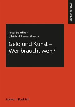 Cover Geld und Kunst - Wer braucht wen? (eBook, PDF)