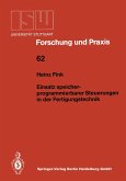 Einsatz speicherprogrammierbarer Steuerungen in der Fertigungstechnik (eBook, PDF)