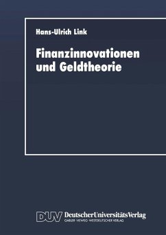 Finanzinnovationen und Geldtheorie (eBook, PDF) - Link, Hans-Ulrich