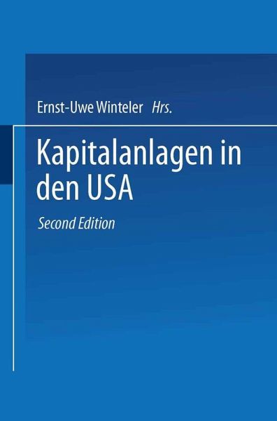 Kapitalanlagen in den USA (eBook, PDF)