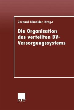 Cover Die Organisation des verteilten DV-Versorgungssystems (eBook, PDF)