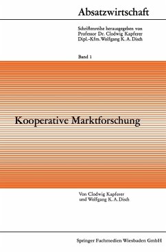 Kooperative Marktforschung (eBook, PDF) - Kapferer, Clodwig