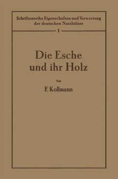Cover Die Esche und ihr Holz (eBook, PDF)