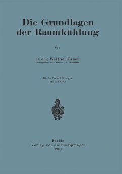 Die Grundlagen der Raumkühlung (eBook, PDF) - Tamm, Walther