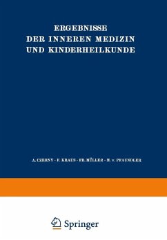 Cover Ergebnisse der Inneren Medizin und Kinderheilkunde (eBook, PDF)