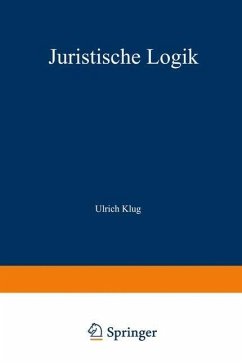Juristische Logik (eBook, PDF) - Klug, Ulrich