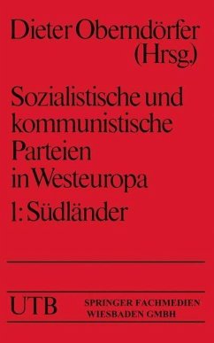 Sozialistische und kommunistische Parteien in Westeuropa (eBook, PDF) - Oberndörfer, Dieter