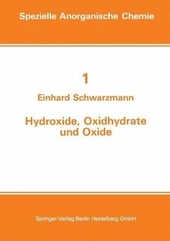 Hydroxide, Oxidhydrate und Oxide (eBook, PDF) - Schwarzmann, E.