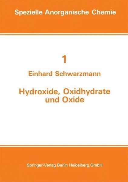 Hydroxide, Oxidhydrate und Oxide (eBook, PDF)