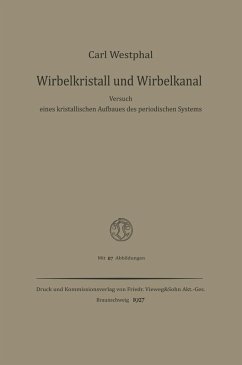 Wirbelkristall und Wirbelkanal (eBook, PDF) - Westphal, Carl