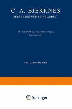 C. A. Bjerknes (eBook, PDF) - Bjerknes, Else; Bjerknes, Else