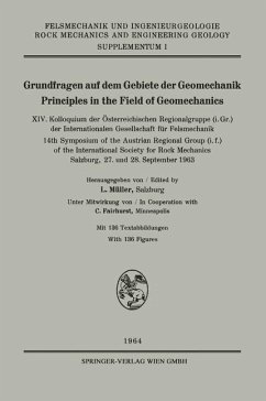Grundfragen auf dem Gebiete der Geomechanik / Principles in the Field of Geomechanics (eBook, PDF) - International Society for rock Mechanics; Müller, Leopold; Fairhurst, C.