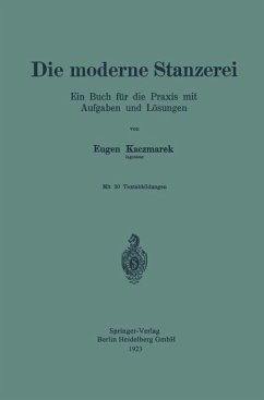 Cover Die moderne Stanzerei (eBook, PDF)