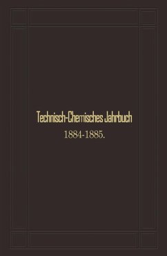 Technisch-Chemisches Jahrbuch 1884-1885 (eBook, PDF) - Biedermann, Rudolf