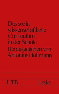 Das sozialwissenschaftliche Curriculum in der Schule (eBook, PDF)