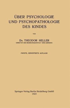 Cover Über Psychologie und Psychopathologie des Kindes (eBook, PDF)