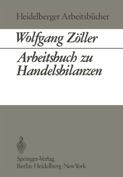 Arbeitsbuch zu Handelsbilanzen (eBook, PDF)