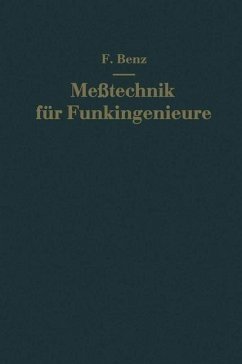 Meßtechnik für Funkingenieure (eBook, PDF) - Benz, Friedrich