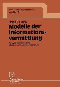 Modelle der Informationsvermittlung (eBook, PDF) - Schmidt, Ralph