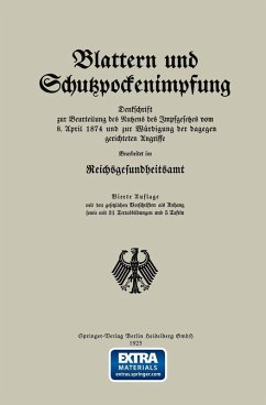 Cover Blattern und Schutzpockenimpfung (eBook, PDF)