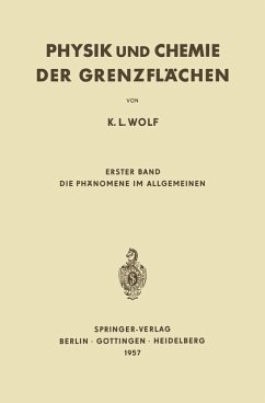 Physik und Chemie der Grenzflächen (eBook, PDF) - Wolf, K. L.