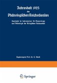 Jahresheft 1923 des Phänologischen Reichsdienstes (eBook, PDF)