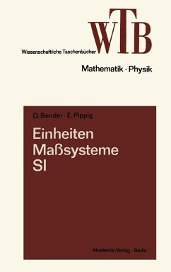 Cover Einheiten, Maßsysteme, SI (eBook, PDF)