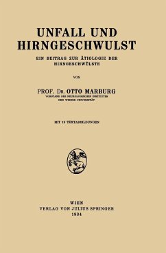 Unfall und Hirngeschwulst (eBook, PDF) - Marburg, Otto